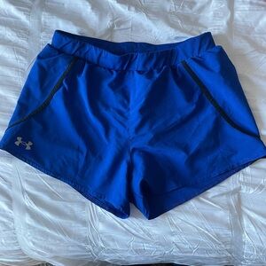 Under Armour Women's Royal Blue Athletic Shorts